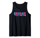 Grease Text Art It's The Word! Tank Top