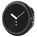 Spigen Liquid Air Coque Compatible avec Google Pixel Watch 3 41mm (2024) / Google Pixel Watch 2 (2023) / Google Pixel Watch (2022) - Noir Mat