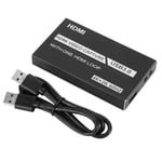 Carte d'acquisition vidéo en direct,HDMI 4K/60Hz,Compatible avec USB 3.0,boîtier pour jeux OBS - Type Black