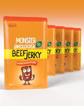 Monster Beef Jerky - Mustard Honey 5x30g - FEMPAKNING!