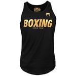 Venum Mens Boxing Vt Tank Tops, Black/Gold, L EU