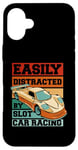 Coque pour iPhone 16 Plus Easily Distracted By Slot Car Racing RC Car Minicar Slot