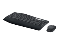 Logitech MK850 Performance - Sats med tangentbord och mus - Bluetooth, 2.4 GHz - AZERTY - belgisk