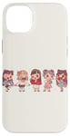 iPhone 14 Plus Cute Manga Chibi Girls In Different Moods Case