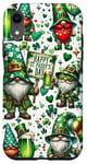 iPhone XR Happy St Paddys Day Gnomes With St Patricks Day Shamrock Case