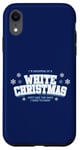 iPhone XR Dreaming Of A White Christmas Lyric Bing Crosby Case