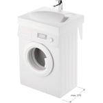 Claro mini pakke med håndvask, vaskemaskine og Grohe Eurosmart vandhane