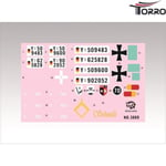 1229902016 Torro Réservoir Leopard 2A6 - Pièce de Rechange Sticker - Jeu /