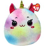 TY MAISIE UNICORN The Squish-A-Boos Collection Soft Toy Plush Cushion 10" 39279