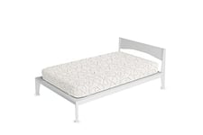 Italian Bed Linen MB Home Italy, Protège-Matelas, Polyester Blend, Cashmere, 1 Place et Demie 120x200 cm