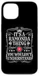 Coque pour iPhone 13 Le nom de Ramonda est une histoire de Ramonda que vous ne comprendriez pas