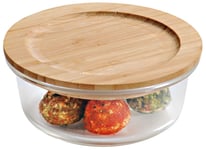 Glass Container + Bamboo Lid 13x5.7 KESPER