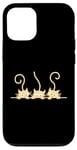 iPhone 14 Pro 3 Cheeky Cats Looking Over Wall Silhouette Cats Case