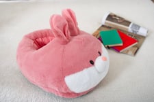 Cozytime Rabbit Giant Slipper Heatable Foot Warming Foot Muff