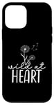 Coque pour iPhone 12 mini Wild At Heart - Pissenlit - Aventureux - Sortant - Amusant