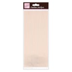 Anita's ANT 810290 Autocollant pour scrapbooking Or rose sur blanc Taille unique