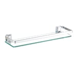 Etagère en Verre pour Salle de Bain 60 80cm Murale Verre Etagere Douche Table...