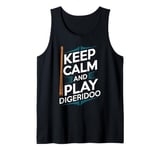 Didgeridoo Player Traditional Music Australian Culture Tank Top