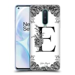 OFFICIAL NATURE MAGICK B & W FLORAL MONOGRAM 1 GEL CASE FOR GOOGLE ONEPLUS PHONE