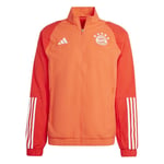 adidas Bayern München Träningsjacka Presentation Tiro 23 - Röd/Vit adult IN6314