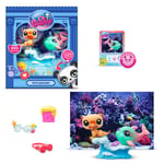 Littlest Pet Shop Petfluencer Figursett m/ tilbehør - Shellfie Fun