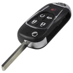 NUIOsdz 2/3/4/5B Car Rplacement Key Shell Car Key Protection Shell,For Chevrolet Chevy Equinox Camaro Volt Spark Malibu Cruze