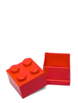 Lego Mini Box 4 Home Kids Decor Storage Storage Boxes Red LEGO STORAGE