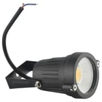 Cob 3w 12v led gräsmatta ljus vattentät led spotlight trädgård trädgård ljus utomhus spotlight (ingen pelare warm light