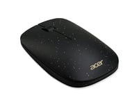 Acer Vero Mouse, Souris sans Fil, sans Fil 2.4 GHz Jusqu’à 10 Mètres, Jusqu’à 4200 DPI, Souris Ergonomique, Fabriquée avec 30% De Plastique Recyclé, Molette Silencieuse, Noir