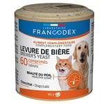 Francodex - Levure de Bière Chien & Chat - 60 Comprimés 170385 Multicolore