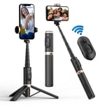 Langaton Bluetooth Selfie Stick Jatkettava Monopod kaukosäätimellä Huawei iPhone 13 Pro Max Xiaomi Phone Live Q12:lle