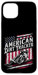 Coque pour iPhone 15 Plus Flat Track American Dirt Tracker Racer Design