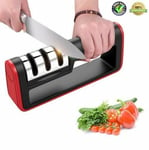 Knife Sharpener Senzu Priority Chef Version Kitchen All Knifes Blade 3 Section