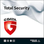 G DATA Total Security 2024 | 1 device | 1 year | antivirus program | password manager | PC/Mac/Android/iOS | future updates included | Made in Germany | activation code by email