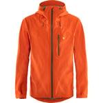 Fjällräven Mens Bergtagen Lite Eco-shell Jacket (Orange (HOKKAIDO ORANGE/208) X-large)