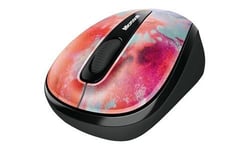 Microsoft Wireless Mobile Mouse 3500 - Limited Edition Artist Series, Tchmo - souris - droitiers et gauchers - optique - 3 boutons - sans fil - 2.4 GHz - récepteur sans fil USB