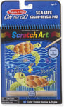 Melissa & Doug Scratch Art Sea Life Colour-Reveal Pad