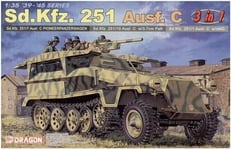 1/35 SD.KFZ.251/10 3.7cm PAK 3 in 1 - Military Vehicles - Static Modeling