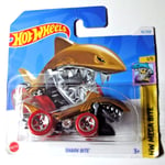 Hot Wheels - Shark Bite - Or - Carte Courte 1:64 - HW Mega Bite 2024 - HTC01