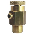 SOMATHERM for You, 1/8" Brass Steering Wheel Radiator Air Bleeder Fits M5/10 Holes Ideal for Hot and Cold Water Easy and Efficient Installation