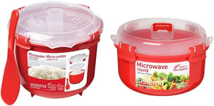 Sistema Microwave Rice Cooker | 2.6 L | Dishwasher Safe Small Rice Cooker | BPA