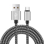 Smartline Lightning -kaapeli USB-C 3A 3m valkoinen