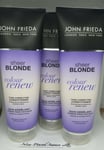 John Frieda Sheer Blonde Colour Renew Tone Correcting Conditioner 3x 250ml