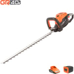 Yard Force - Taille-Haies sans fil 40V avec Lame 60cm, avec Batterie au Lithium et Chargeur- lh G60 - Noir/Orange