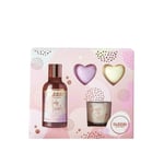 Style & Grace Bubble Boutique Relax & Bathe- Body Wash, Bath Fizzer, Candle