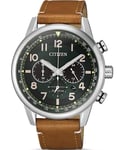 Citizen Eco-Drive Plat Form Chronograph CA4420-21X - RIP - Grøn kvarts herreur