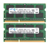 8GB Samsung 4GB x2 2RX8 DDR3L 1600MHz PC3L 12800 SODIMM RAM laptop Memory 204pin