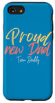 iPhone SE (2020) / 7 / 8 Proud New Twins Daddy - Cool Retro First Time Dad of Twins Case