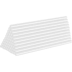 Roleader - 40 Pièces Bâtons de Colle Chauds Ø11 mm, 11 x 190 mm Bâtons de Colle Chaude Transparents pour Petits Pistolets à Colle Chaude, Bricolage,