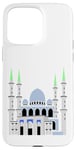 Coque pour iPhone 15 Pro Max Istanbul Sultan Ahmet Camii Mosquée bleue musulmane